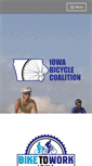 Mobile Screenshot of iowabicyclecoalition.org
